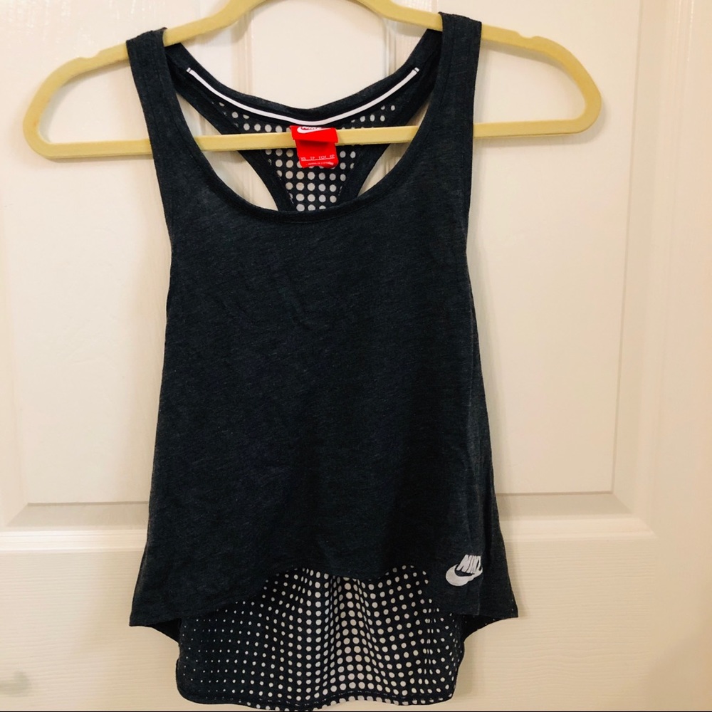 Unworn NIKE racerback workout tank top